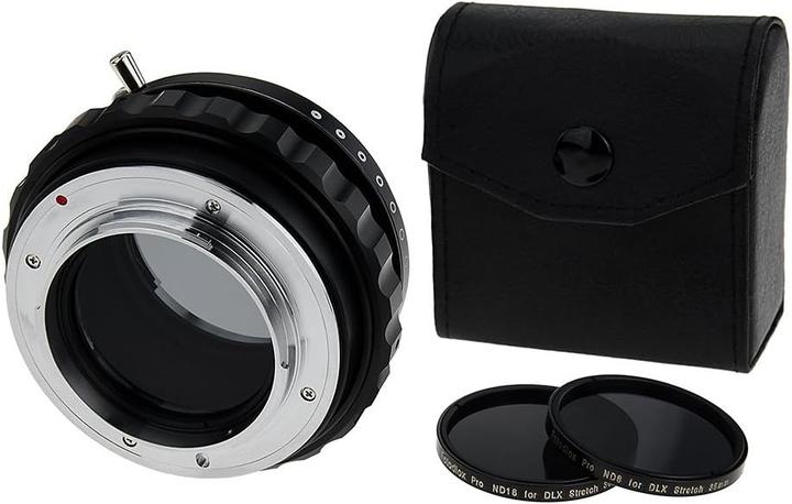 Actual product image Fotodiox DLX Nikon F Mount G-Type to Sony Alpha E Stretch Mount Adapter