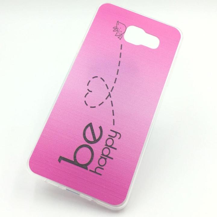 Produktbild König Design Schutz Handy Hülle für Samsung Galaxy A5 (2016) Case Cover Bumper Etuis Pink Neu (Samsung Galaxy A5 (2016))