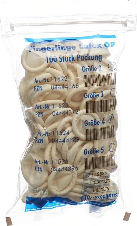 Actual product image Dr. Junghans Finger cots (2)