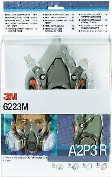 Produktbild 3M Atemschutz Halbmasken-Set A2 P (A2P3 R, 1x)