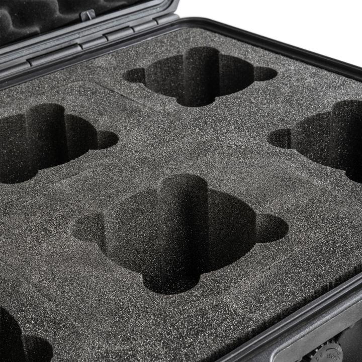 Actual product image mantona Insert 6 lenses outdoor protective case L