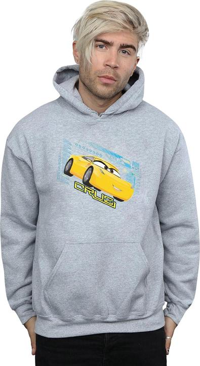 Actual product image Disney Mens Cars Cruz Ramirez Hoodie (XXL)