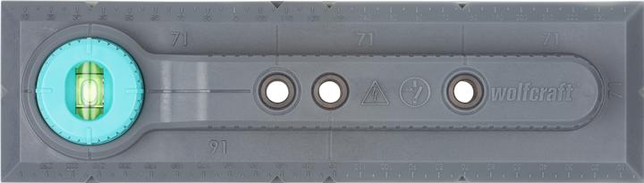 Image du produit MGA wolfcraft 1 Markier- und Anbohrschablone
