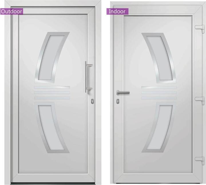 Actual product image Diverse Hardware Front Door White 98x200 cm