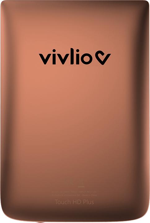 Actual product image Vivlio Touch HD Plus eBook Reader WLAN, Copper (6", 16 GB)