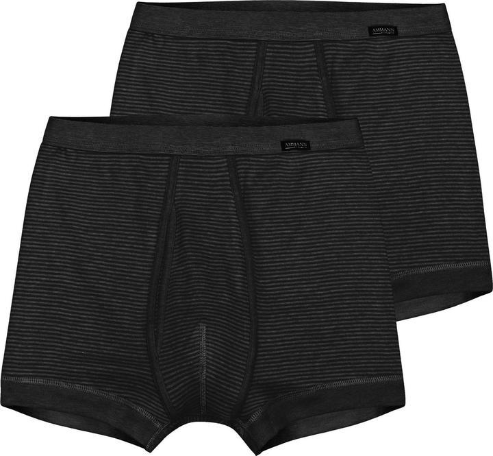 Produktbild Ammann 2 Herren Unterhosen mit Eingriff Komfortbund hochwertig bequem klassisch (XXL, Einzelpack)