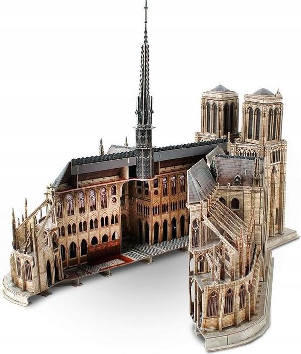 Actual product image Cubicfun 3D Jigsaw Noterdam Cathedral (293 pieces)