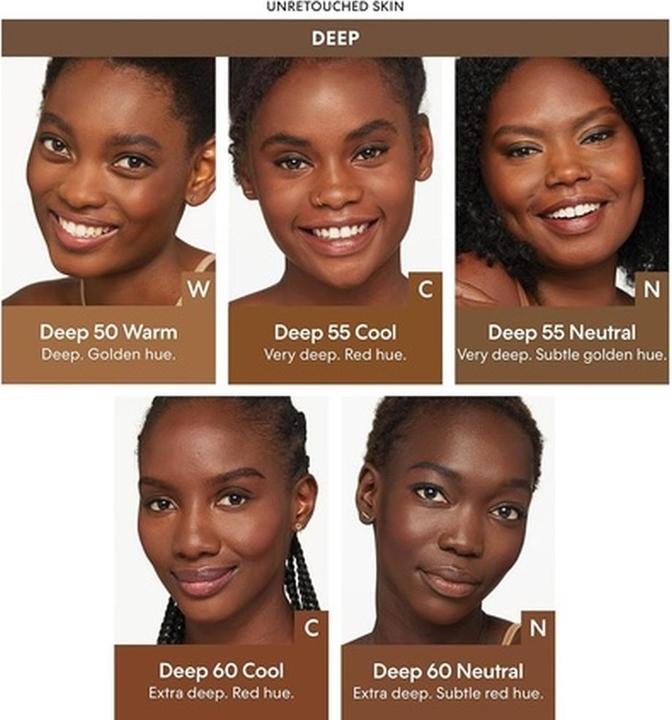 Actual product image Bare Minerals bareMinerals Barepro 16HR Skin-Perfecting Powder Foundation Matte Pressed Powder Foundation Full Cov (Deep 55 Neutral)