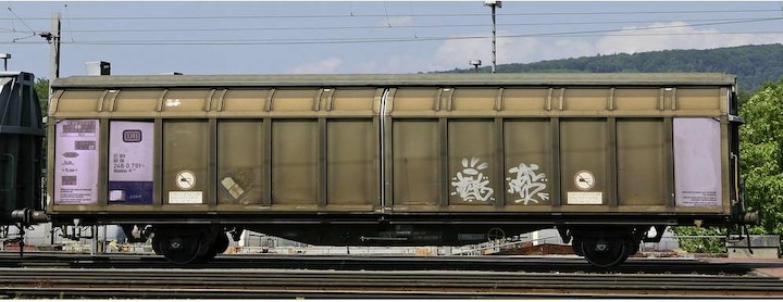 Hobbytrain DB 2 sliding wall wagon Hbbiks-tt 305 Era IV (Track IV)