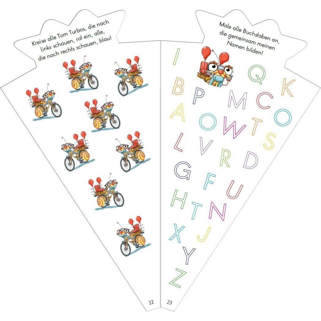 Thumbnail - G & G Verlagsgesellschaft, Schultüte, Thabet:Tom Turbo - Schultüte