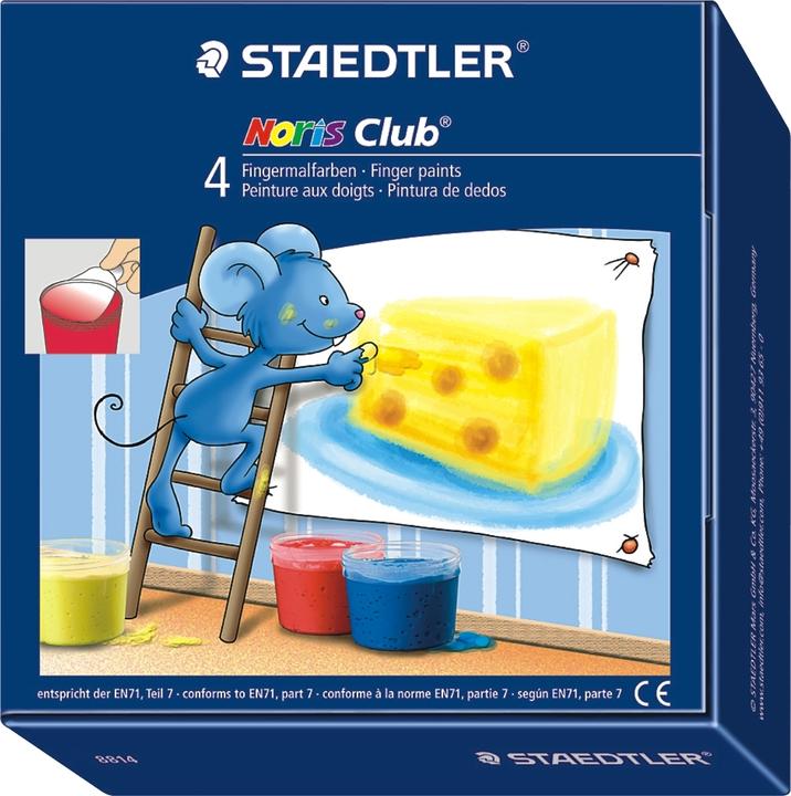 Actual product image Staedtler Finger painting color 'Noris junior (Multicoloured, 75 ml)