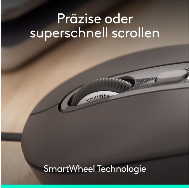 Produktbild Logitech LOGI Wired Mouse M520 for Business, Wired Mouse (Kabelgebunden)