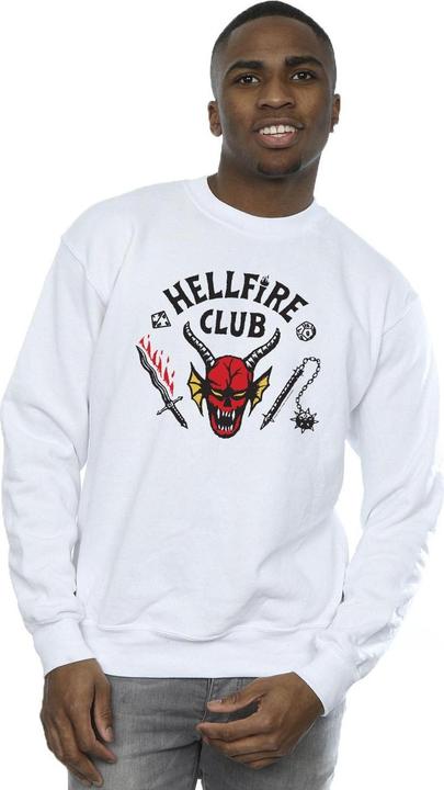 Immagine prodotto Netflix Stranger Things Hellfire Club Felpa Uomo (XXL)