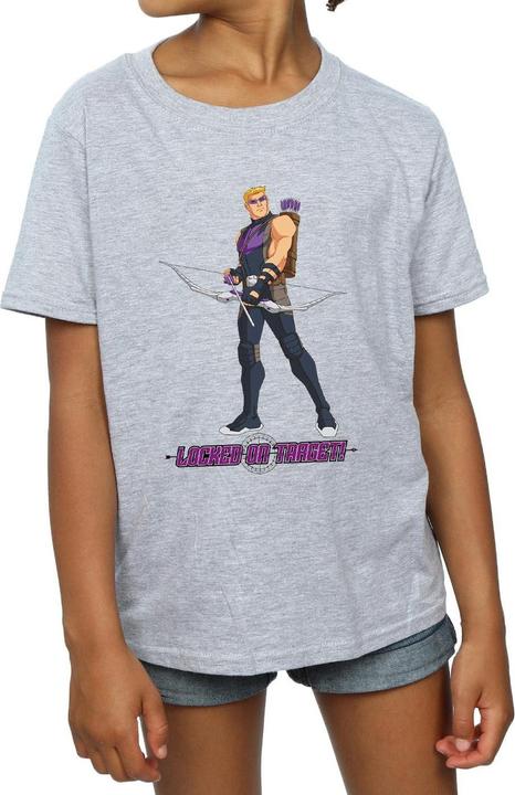 Image du produit - T-shirt HAWKEYE LOCKED ON TARGET - Fille (152, 158)