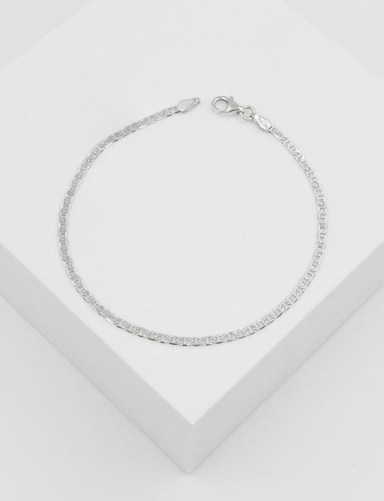 Image du produit Muau Tablier à barres (19 cm, Or blanc 750/18K)