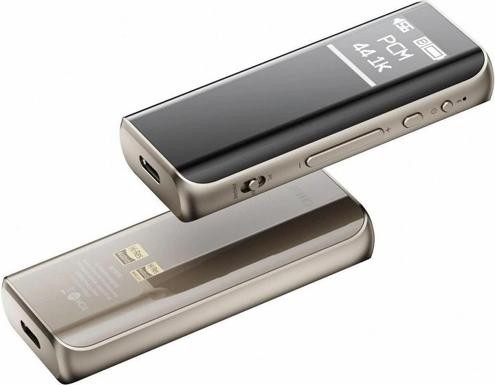 Immagine prodotto FiiO BTR15 (interruttore di guadagno, Controllo del tono, USB-DAC, Display, Microfono, aptX, Bluetooth)