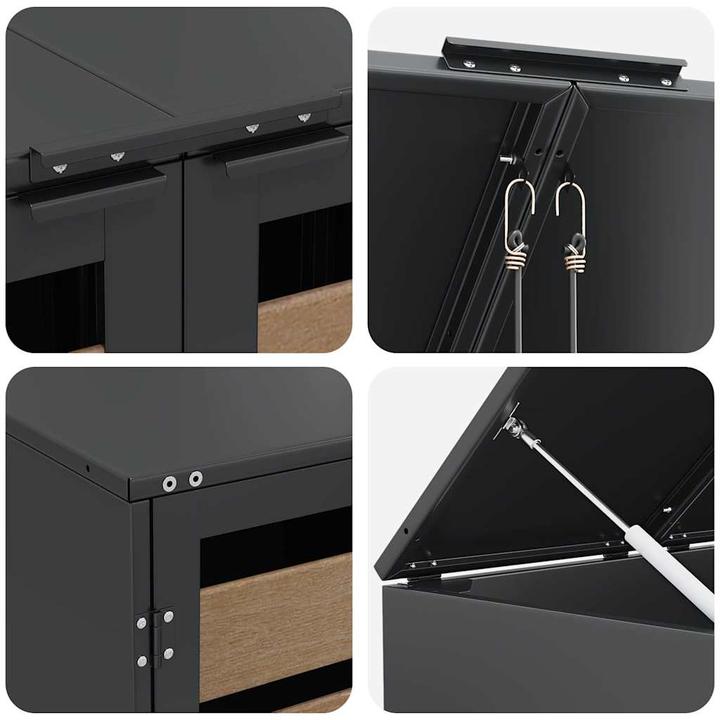 Image du produit vidaXL Rollbehälterlagerung