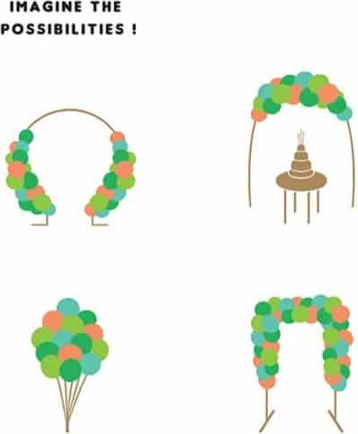 Produktbild Partydeco Balloon Girlande (1 x)