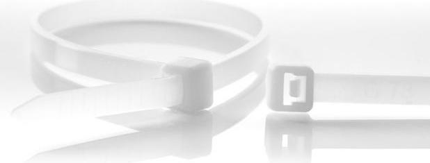 Actual product image VR-Technics Cable tie 200 x 3.6mm, 100 pieces (Plastic cable ties, 200 mm, 100 pcs.)