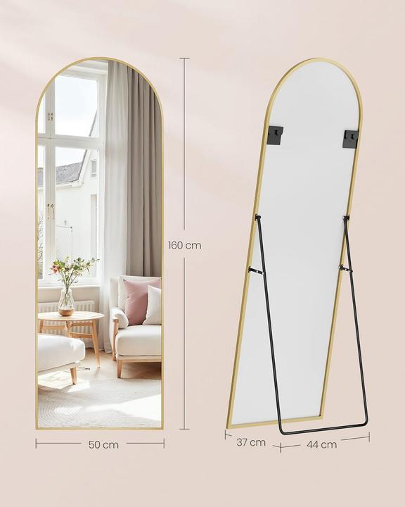 Immagine prodotto Songmics Specchio in piedi (50 x 160 cm)
