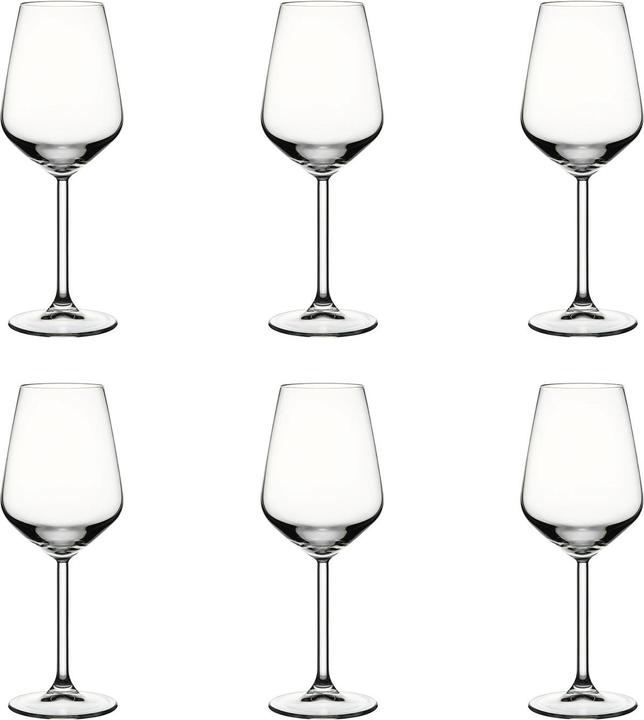 Produktbild Pasabahce Allegra Weinglas ml - er SET (35 cl, 6 Gläser, Weingläser Set)