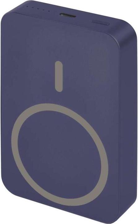 Emos Powerbank WI 1046, 10 000 mAh, 20 W+Wireless, blau (10000 mAh, 20 W, 38.50 Wh)