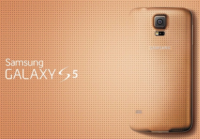 Actual product image Samsung Galaxy S5 (16 GB, Gold, 5.10", 16 Mpx, 4G)