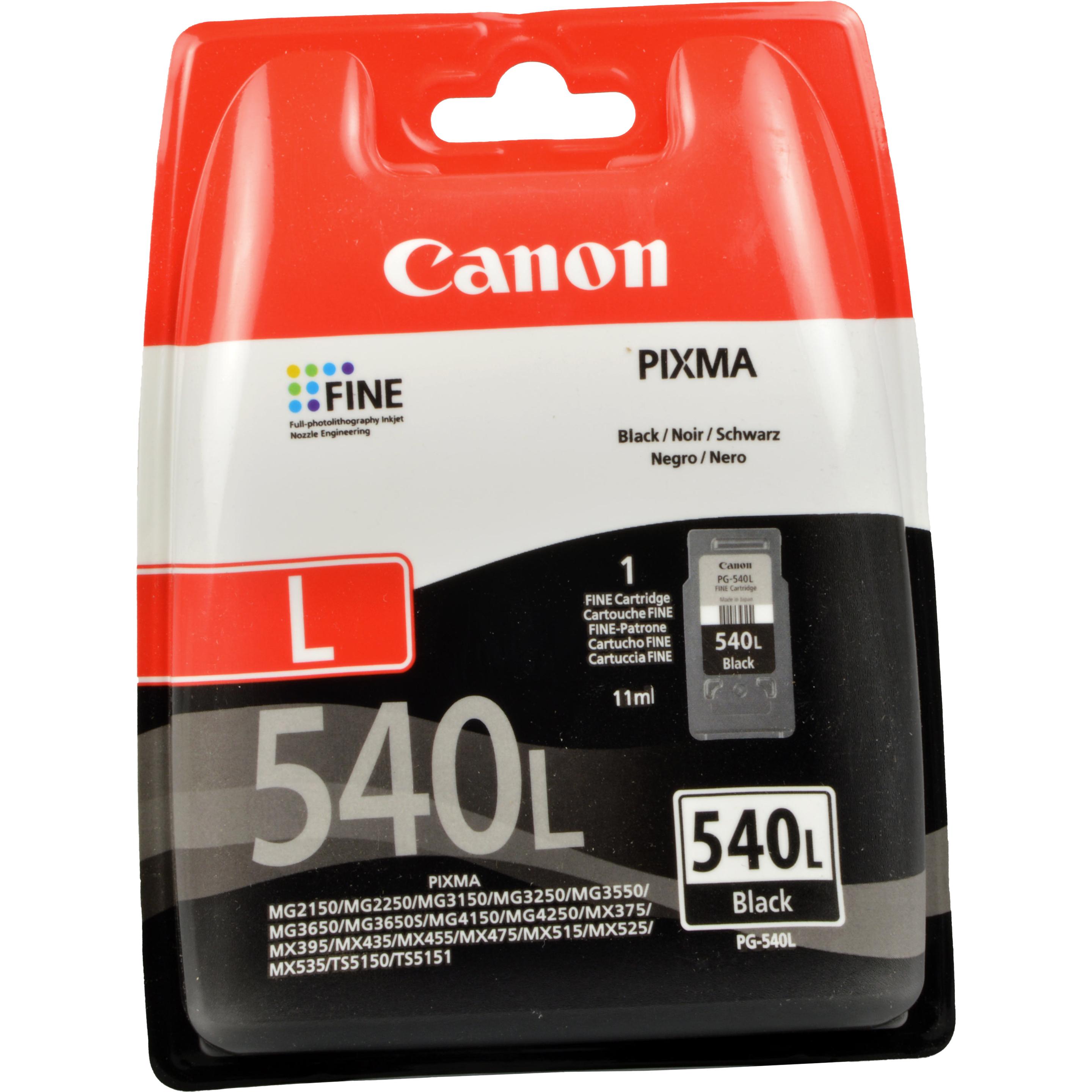 Canon, Druckerpatrone, PG-540L (BK)