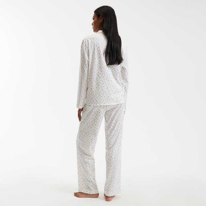 Image du produit La Redoute Collections Jersey-Pyjama mit langen Ärmeln (L)