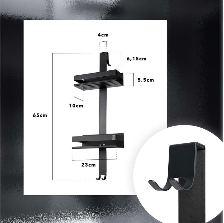 Actual product image Benkstein Shower organiser