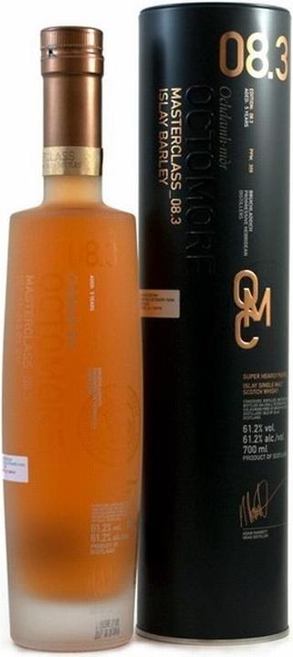 Produktbild Bruichladdich Octomore Edition 8.3 Masterclass Islay Barley Whisky 309 ppm mit Etui (Scotch Whisky, 1 x 70 cl)