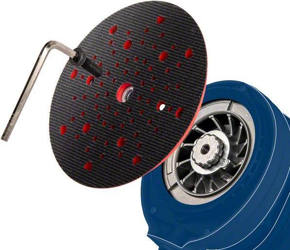 Produktbild Bosch Professional Zubehör EXPERT Multihole Stützteller für Bosch, 150 mm, Weich (Fein)