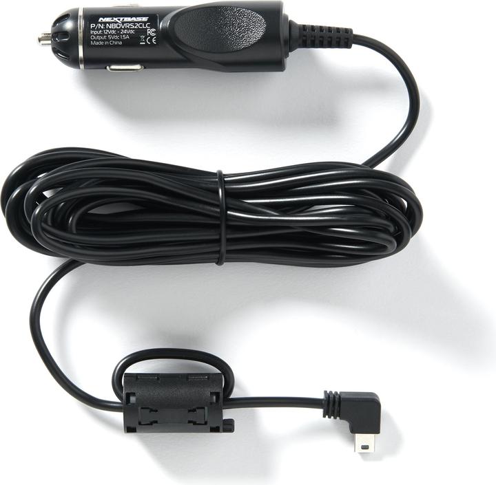 Nextbase Cavo di ricarica per auto 12V