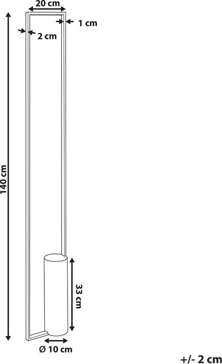 Produktbild Beliani Patricio (2400 lm)