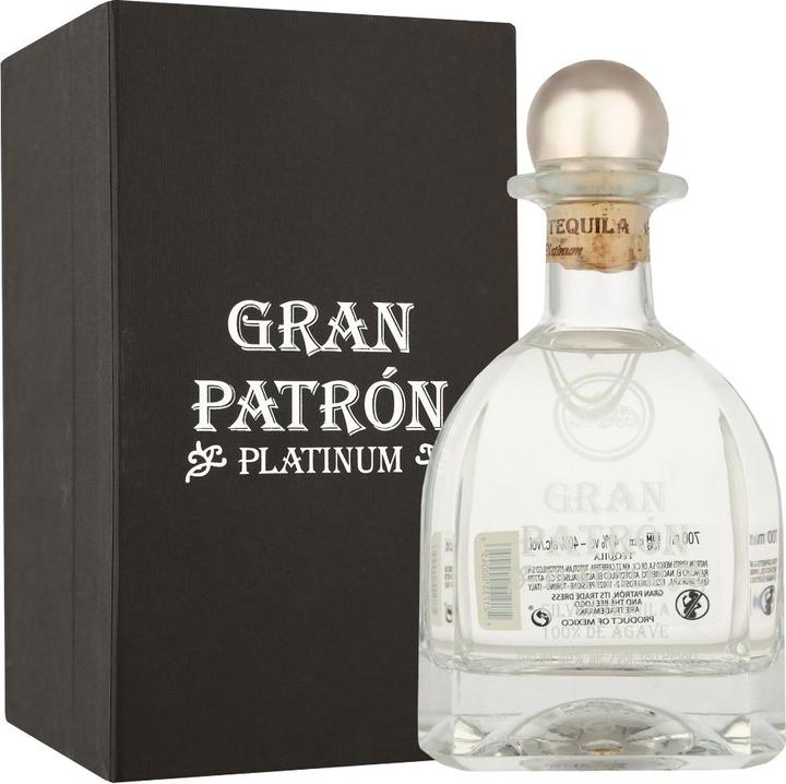 Patrón Spirits Company Tequila Gran Patron Platinum pure agave