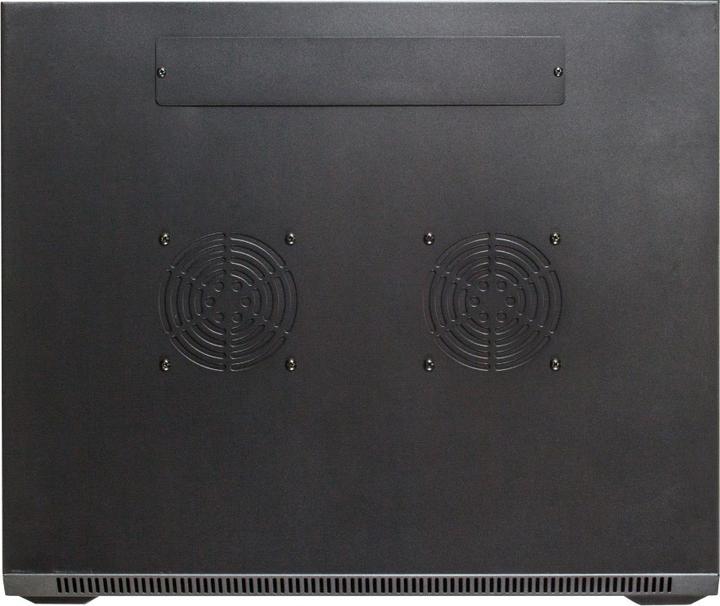 Produktbild Dsit 12 HE Serverschrank, Wandgehäuse, mit Glastür (BxTxH) 600 x 450 x 634mm (12 HE, 19 Zoll Rack)
