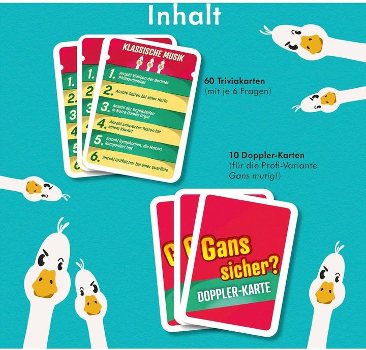 Produktbild Kosmos Gans sicher? (Deutsch, 2 - 10 Spieler)