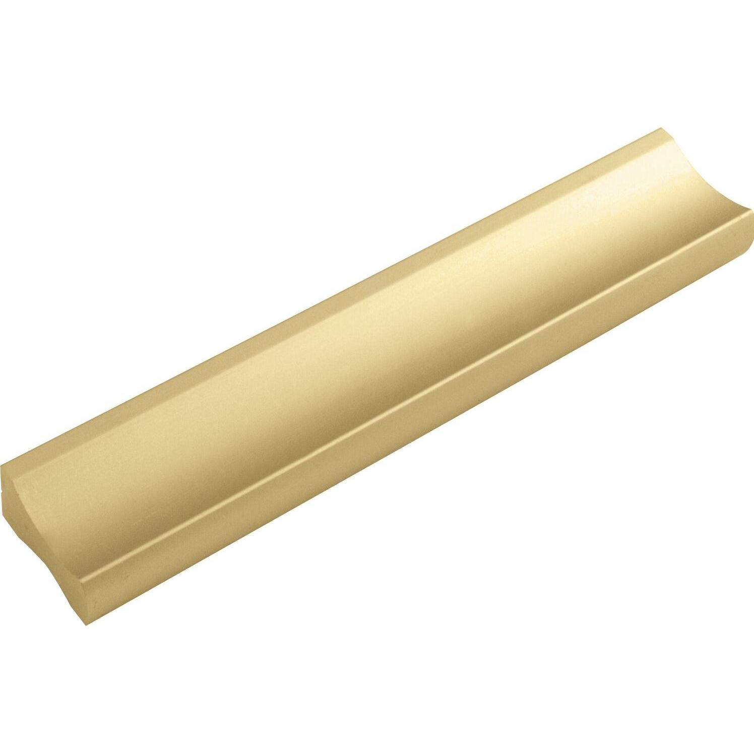 Alles im griff, Möbelgriff, Griff Alto LA 64 mm, Breite 90 mm, Aluminium gold matt