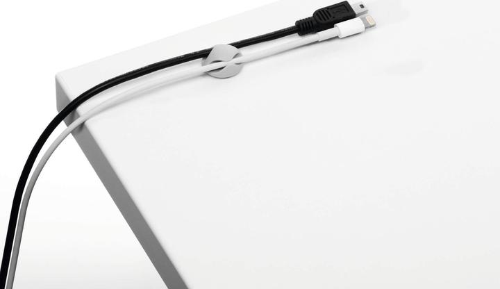 Image du produit Durable CAVOLINE clip pr.2 câble gris