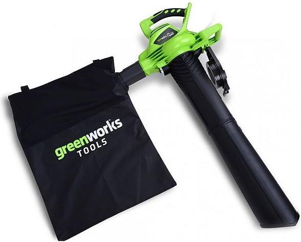 Actual product image Greenworks Aspirateur de pelouse (Rechargeable battery operated, Leaf blower)