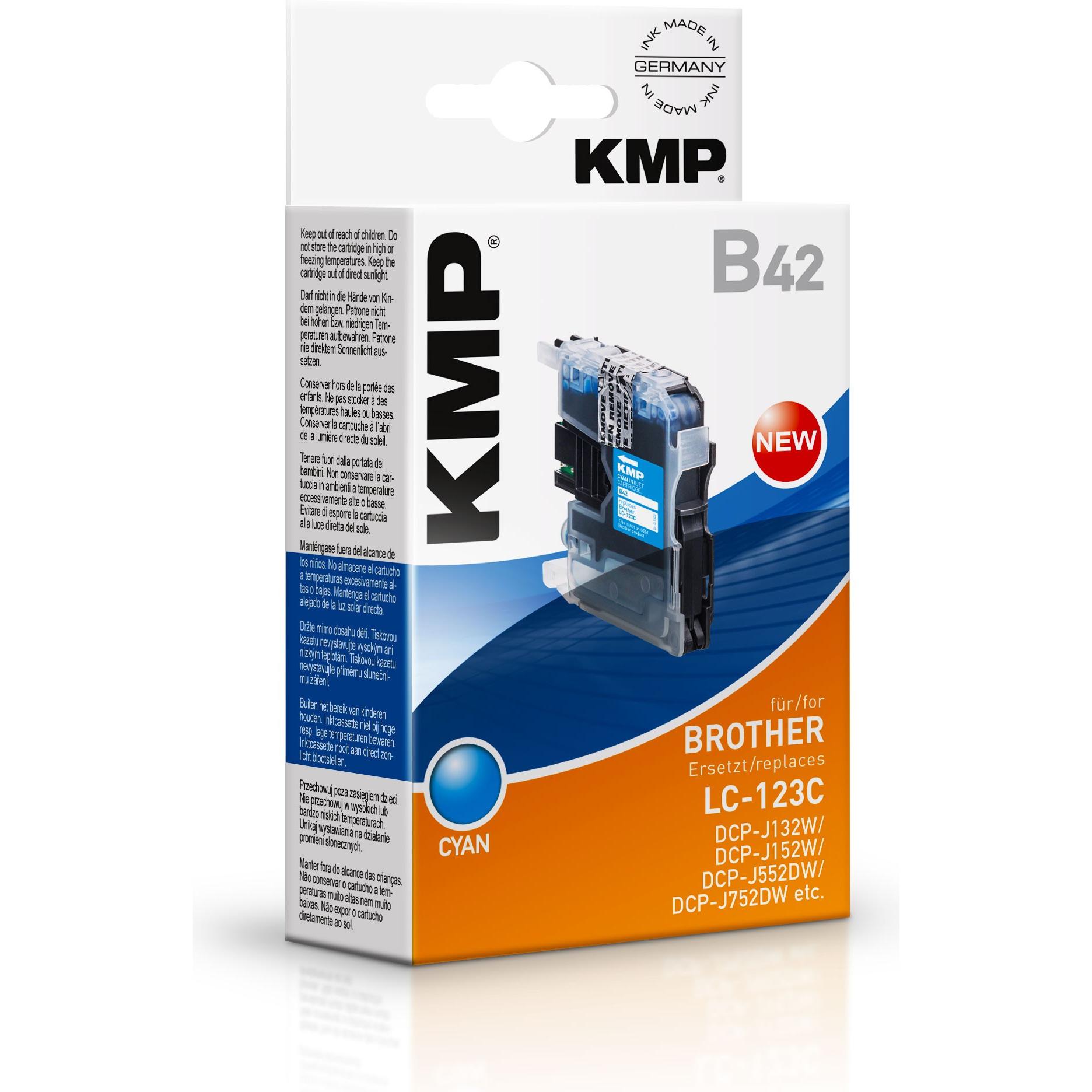 KMP, Druckerpatrone, B42 (C)