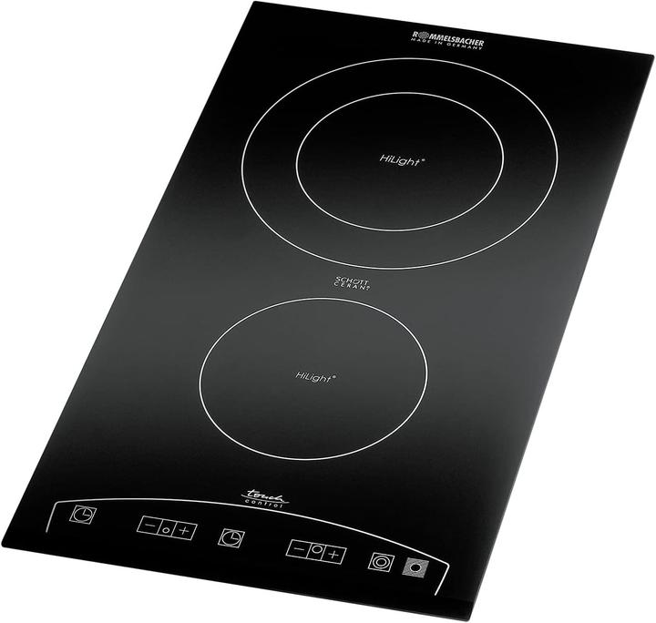 Actual product image Rommelsbacher Domino EBC 3477/TC (28.80 cm, Glass ceramic hob)