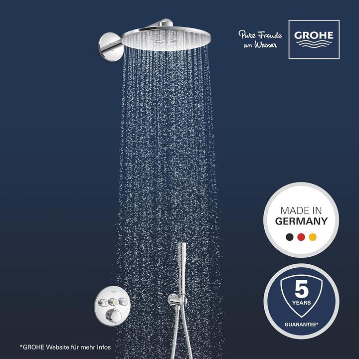 Actual product image Grohe Precision SmartControl Unterputz Duschsystem mit Vitalio SmartActive 310 (2 Strahlarten) und Vitalio