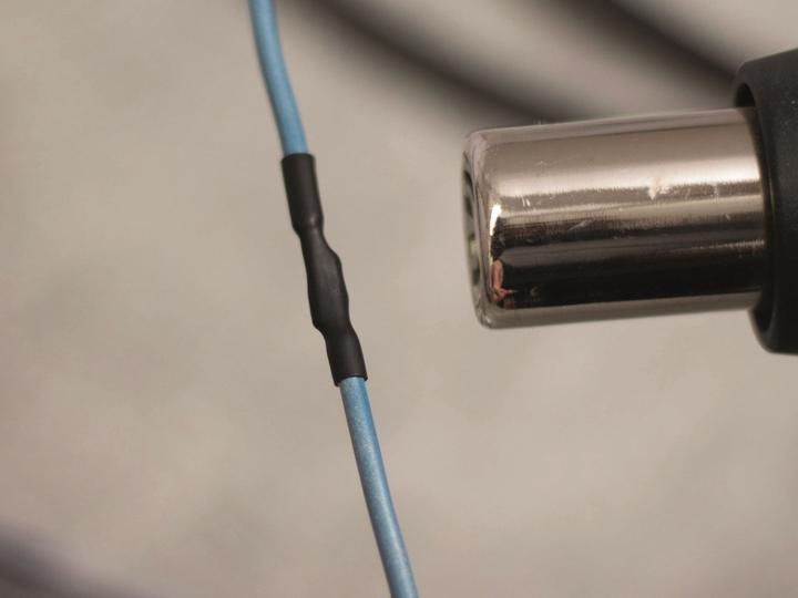 Actual product image Quadrios 22CA167 Heat Shrink Tubing Assortment Black Shrink Ratio:2:1 1 Set (100 x)