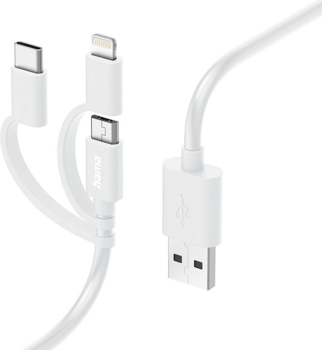 Actual product image Hama 3 in 1 Multi-Ladekabel (1 m, USB 2.0)