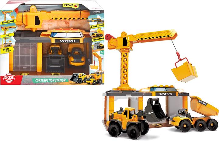 Produktbild Simba Volvo Baustation mit Arbeitsfahrzeugen