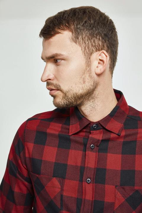 Produktbild Urban Classics Langarmhemd Checked Flanell - 75529 (XL)