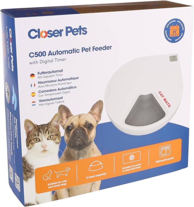 Actual product image Cat Mate Futterautomat C500