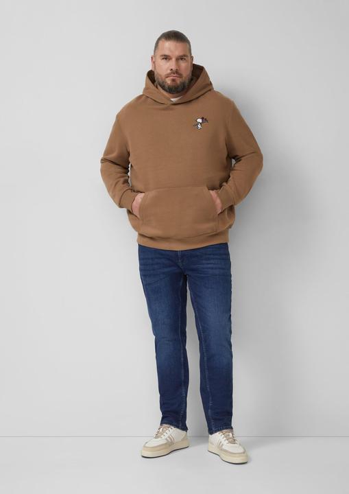 Produktbild s.Oliver Sweatshirt Kapuzen-Sweatshirt mit Peanuts®-Artwork (XXL)