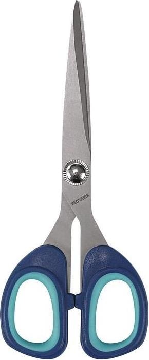 Produktbild Tecwerk Universalschere 180 mm mit 2K-Auge titanbeschichtet schwarz/grau (18 cm)